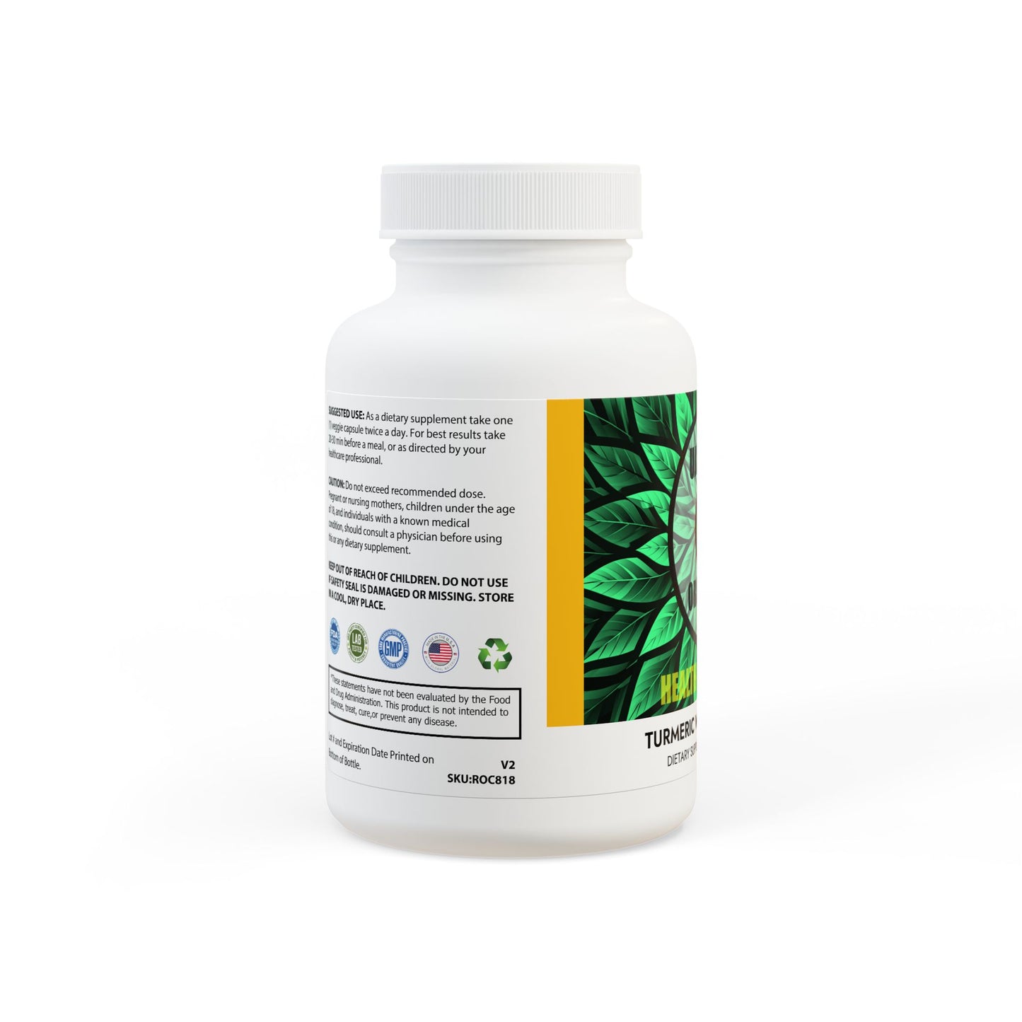 Turmeric with BioPerine® (Black Pepper Fruit Extract) Supplement