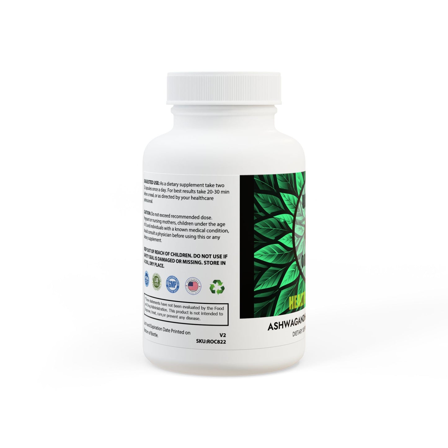 Ashwagandha and Black Pepper Supplement