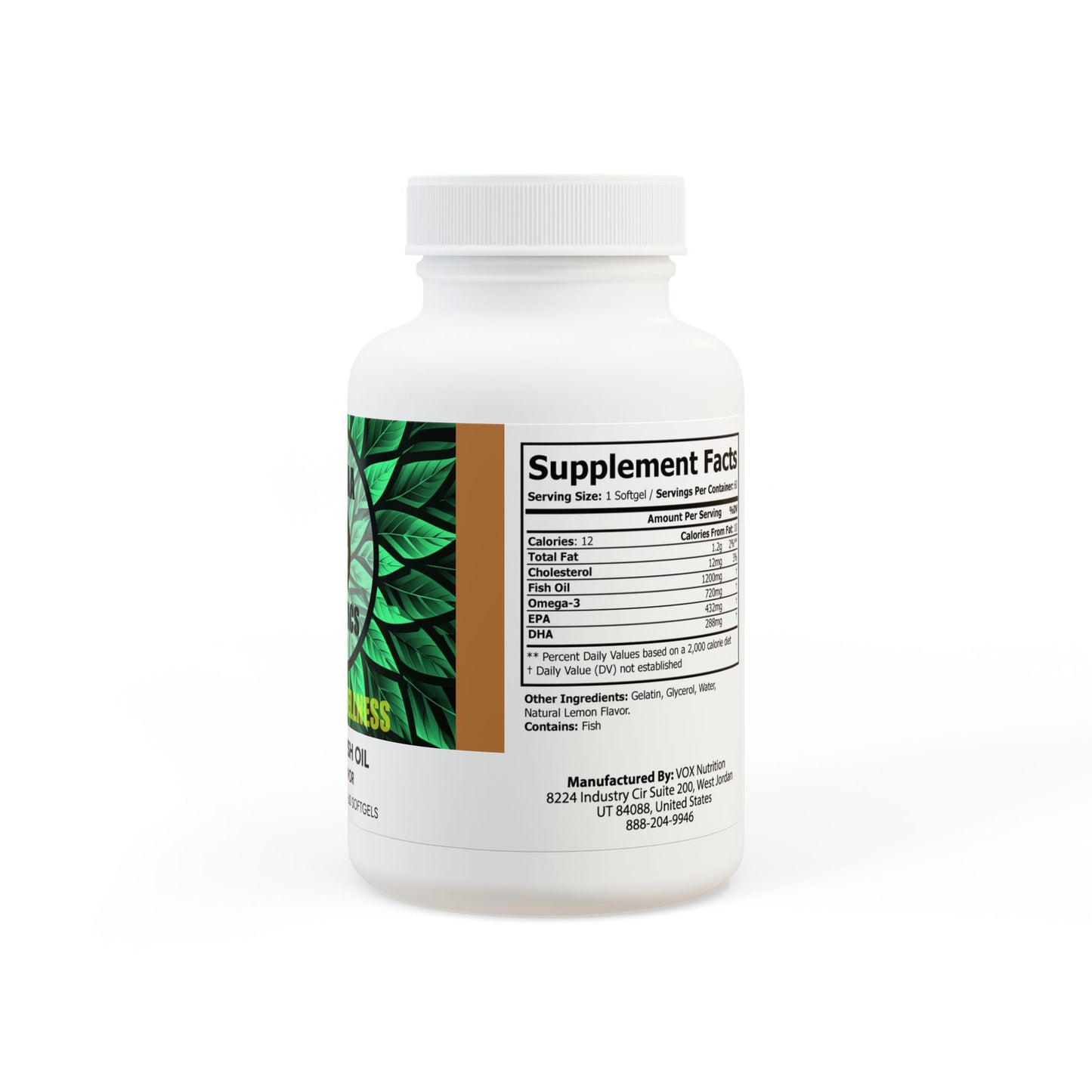 Omega 3 Fish Oil Supplement